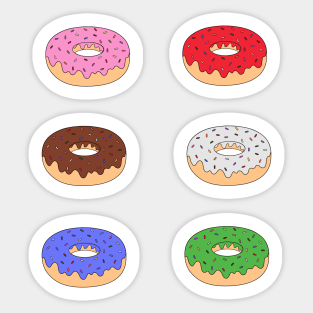 Donut sticker pack Sticker